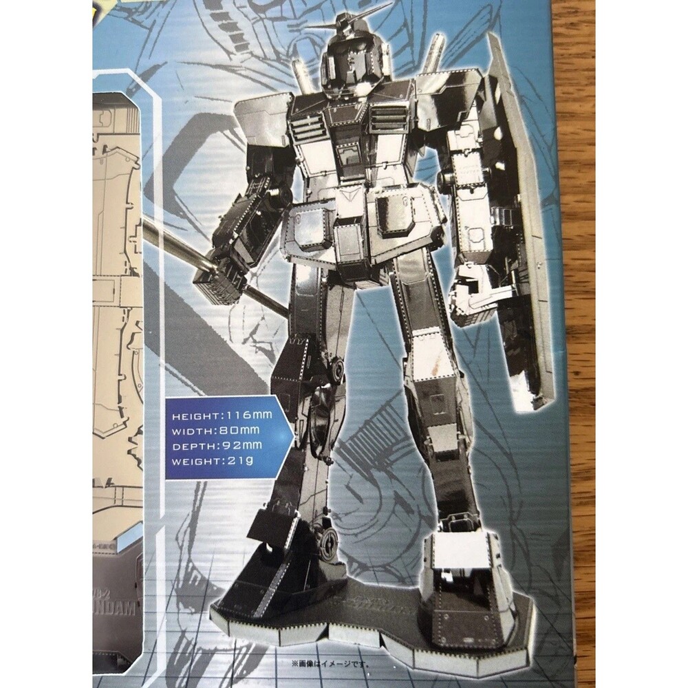 Metallic Nano Puzzle Premium Series Silver Gundam RX-78-2 GUNDAM NEW
